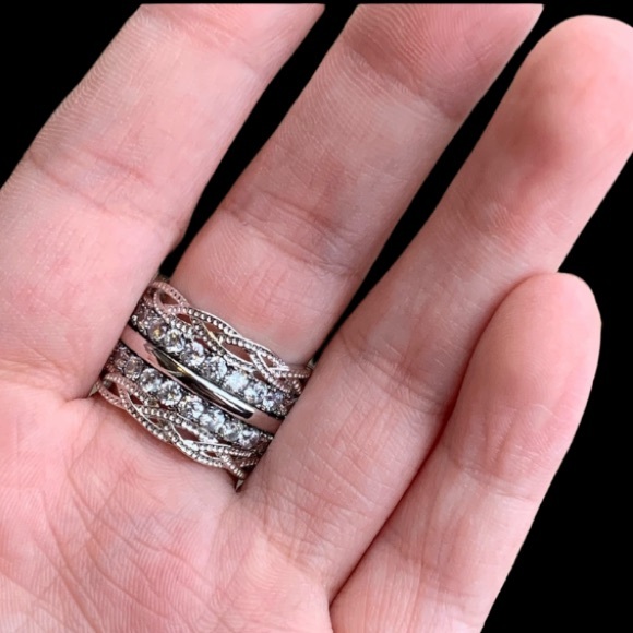 STERLING SILVER FASHION RING - Picture 7 of 11